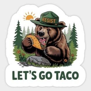 lets-go-taco Sticker